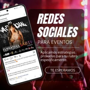 Gestión de redes sociales para eventos y shows